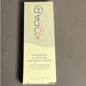 Kopari Beauty's Niacinamide‎ & Caffeine Eye Bright Wrinkle Cream 0.5 oz New
